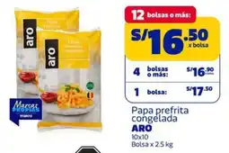 Makro Aro papa prefrita congelada oferta