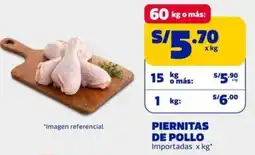 Makro Piernitas de pollo oferta