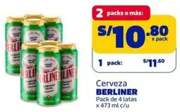 Makro Berliner cerveza oferta