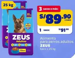 Makro Zeus alimento para perros adultos saco oferta