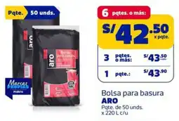 Makro Aro bolsa para basura oferta