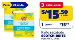 Makro Scotch-brite paño secatodo oferta