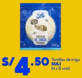 Mass Suli tortillas de trigo oferta