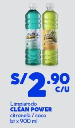 Mass Clean power limpiatodo citronela/coco bt oferta