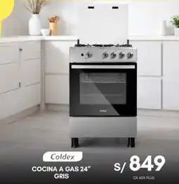La Curacao Coldex cocina a gas 24" oferta