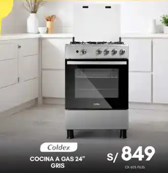 Coldex cocina a gas 24"