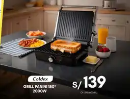 La Curacao Coldex grill panini 180° oferta