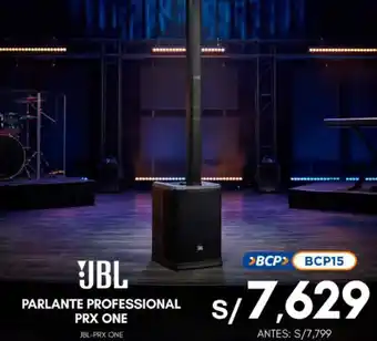 Jbl parlante professional prx one
