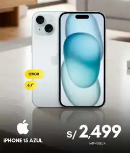 La Curacao Iphone 15 azul oferta