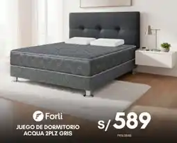La Curacao Forli juego de dormitorio acqua oferta