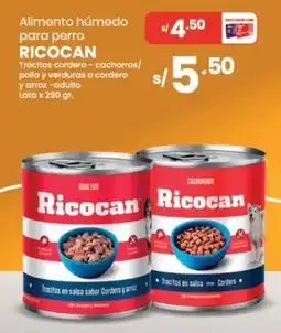 Vega Ricocan alimento húmedo para perro oferta