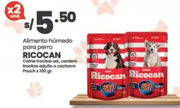 Vega Ricocan alimento húmedo para perro oferta