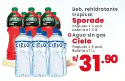 Vega Sporade beb. rehidratante tropical oferta