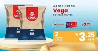 Vega arroz extra bolsa
