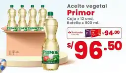 Vega Primor aceite vegetal oferta