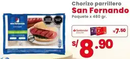 Vega San fernando chorizo parrillero oferta