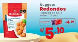 Vega Redondos nuggets de pechuga de pollo oferta