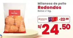 Vega Redondos milanesa de pollo oferta
