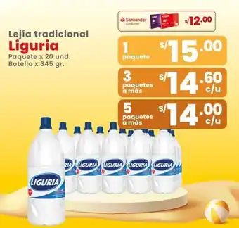 Vega Liguria lejía tradicional oferta
