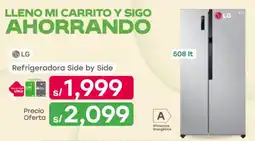 Tottus Lg refrigeradora side by side oferta