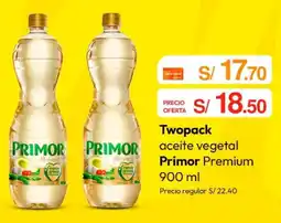 Metro Primor premium aceite vegetal oferta