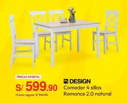 Metro Design comedor oferta