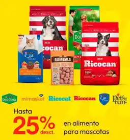 Metro En alimento para mascotas oferta
