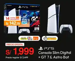 Metro Consola slim digital oferta