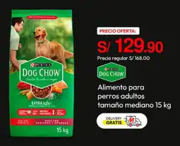 Metro Dog chow alimento para perros adultos tamaño mediano oferta