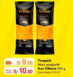 Metro Don vittorio fideo spaghetti oferta