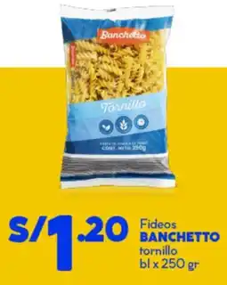 Mass Banchetto fideos tornillo bl oferta