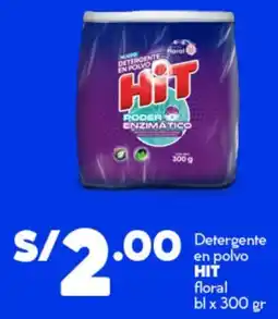 Mass Hit detergente en polvo floral bl oferta