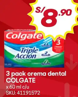 Hiperbodega Precio Uno Colgate triple accion crema dental oferta