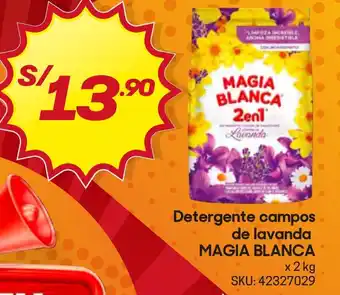 Magia Blanca detergente campos de lavanda