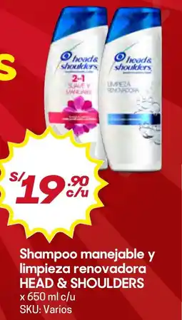 Hiperbodega Precio Uno Head & Shoulders shampoo oferta