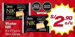 Hiperbodega Precio Uno Nik wafer oferta
