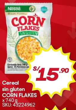 Hiperbodega Precio Uno Corn Flakes cereal sin gluten oferta