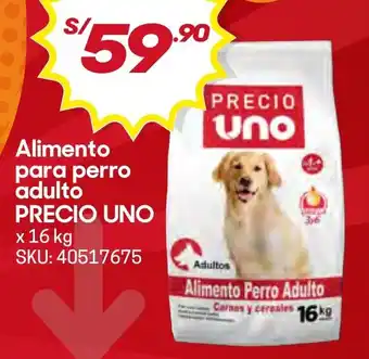 Precio Uno alimento para perro adulto