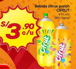 Hiperbodega Precio Uno Cifrut bebida citrus punch oferta