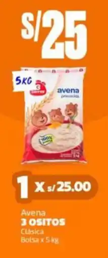 Makro 3 ositos avena clásica bolsa oferta
