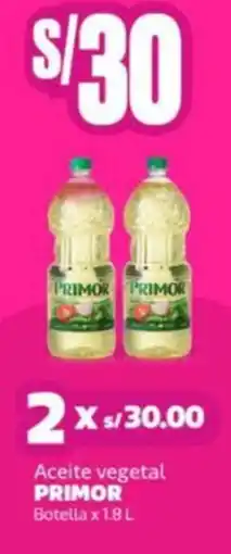 Makro Primor aceite vegetal botella oferta