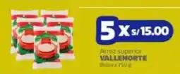 Makro Vallenorte arroz superior hotsa oferta