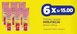 Makro Molitalia pastas largas bolsa oferta