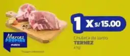 Makro Ternez chuleta de lomo oferta