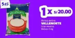 Makro Vallenorte arroz extra gran reserva bolsa oferta