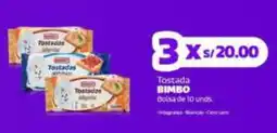 Makro Bimbo tostada bolsa oferta