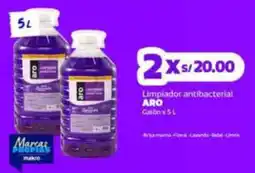 Makro Aro limpiador antibacterial galón oferta