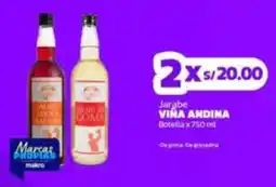 Makro Vina andina jarabe botella oferta
