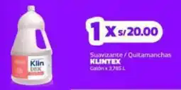 Makro Klintex suavizante/quitamanchas galón oferta