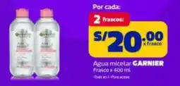 Makro Garnier agua micelar frasco oferta